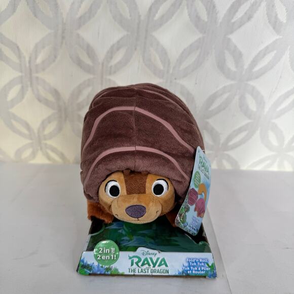 5 for $25| Disney Raya and the Last Dragon Fold’n Roll Tuk Tuk Plush - Picture 4 of 5